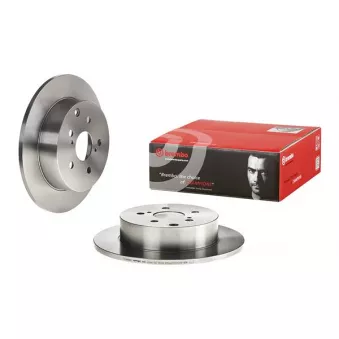 Jeu de 2 disques de frein arrière BREMBO 08.B646.10