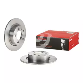 Jeu de 2 disques de frein arrière BREMBO 08.B649.10