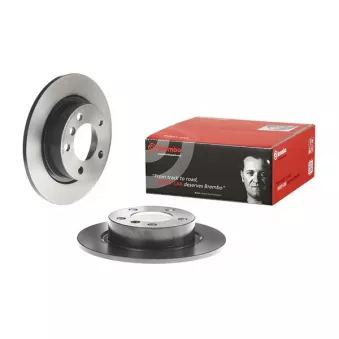 Jeu de 2 disques de frein arrière BREMBO 08.B649.11