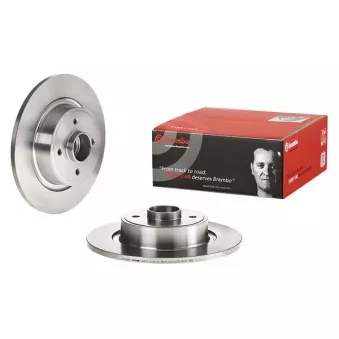 Jeu de 2 disques de frein arrière BREMBO 08.B650.17