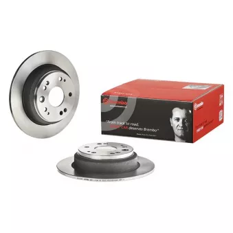 Jeu de 2 disques de frein arrière BREMBO 08.B653.10