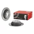 Jeu de 2 disques de frein arrière BREMBO 08.B653.11 - Visuel 1