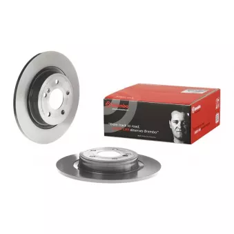 Jeu de 2 disques de frein arrière BREMBO