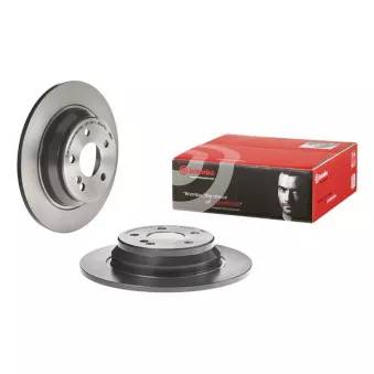 Jeu de 2 disques de frein arrière BREMBO 08.B844.11