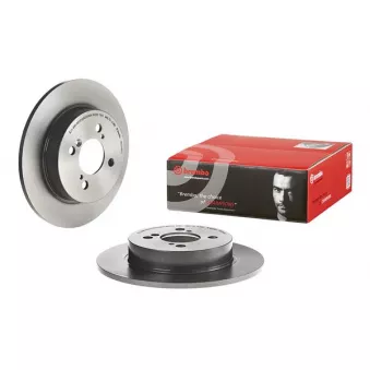 Jeu de 2 disques de frein arrière BREMBO 08.C046.31