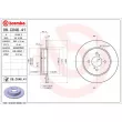 Jeu de 2 disques de frein arrière BREMBO 08.C046.41 - Visuel 2