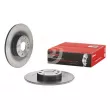 Jeu de 2 disques de frein arrière BREMBO 08.C135.11 - Visuel 1