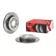 Jeu de 2 disques de frein arrière BREMBO 08.C172.1X - Visuel 1