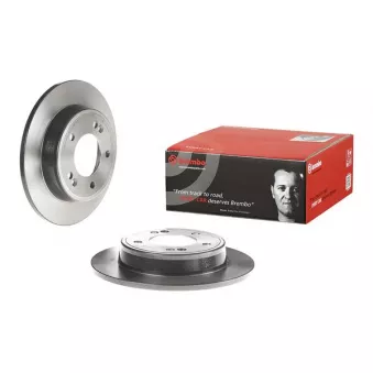 Jeu de 2 disques de frein arrière BREMBO 08.C172.21