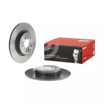Jeu de 2 disques de frein arrière BREMBO 08.C208.11