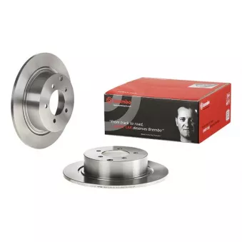 Jeu de 2 disques de frein arrière BREMBO 08.C247.10