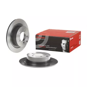 Jeu de 2 disques de frein arrière BREMBO 08.C247.11