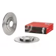 Jeu de 2 disques de frein arrière BREMBO 08.C248.10 - Visuel 1