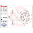 Jeu de 2 disques de frein arrière BREMBO 08.C248.11 - Visuel 2