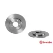 Jeu de 2 disques de frein arrière BREMBO 08.C250.10 - Visuel 1