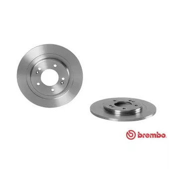 Jeu de 2 disques de frein arrière BREMBO 08.C250.10