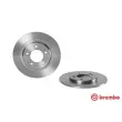 Jeu de 2 disques de frein arrière BREMBO 08.C250.20 - Visuel 1