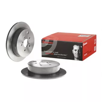 Jeu de 2 disques de frein arrière BREMBO 08.C252.11