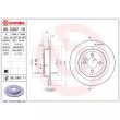 Jeu de 2 disques de frein arrière BREMBO 08.C307.11 - Visuel 2