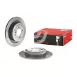 Jeu de 2 disques de frein arrière BREMBO 08.C307.11 - Visuel 1