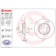 Jeu de 2 disques de frein arrière BREMBO 08.C308.11 - Visuel 2