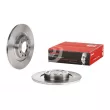 Jeu de 2 disques de frein arrière BREMBO 08.C309.10 - Visuel 1
