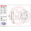 Jeu de 2 disques de frein arrière BREMBO 08.C352.11 - Visuel 2