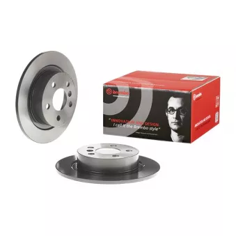 Jeu de 2 disques de frein arrière BREMBO 08.C352.11