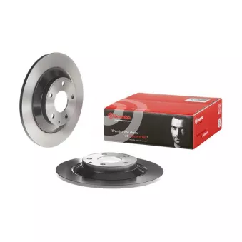 Jeu de 2 disques de frein arrière BREMBO 08.C425.11