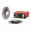 Jeu de 2 disques de frein arrière BREMBO 08.C425.75 - Visuel 1