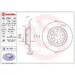 Jeu de 2 disques de frein arrière BREMBO 08.C501.11 - Visuel 2