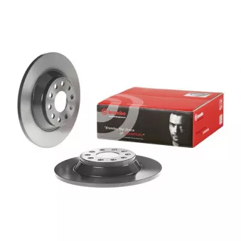 Jeu de 2 disques de frein arrière BREMBO 08.C501.11