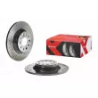 Jeu de 2 disques de frein arrière BREMBO 08.C501.1X - Visuel 1