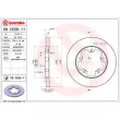 Jeu de 2 disques de frein arrière BREMBO 08.C539.11 - Visuel 2
