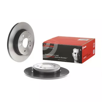 Jeu de 2 disques de frein arrière BREMBO 08.C546.11
