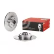 Jeu de 2 disques de frein arrière BREMBO 08.C647.17 - Visuel 1
