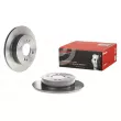 Jeu de 2 disques de frein arrière BREMBO 08.C650.11 - Visuel 1