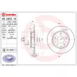 Jeu de 2 disques de frein arrière BREMBO 08.C653.11 - Visuel 2