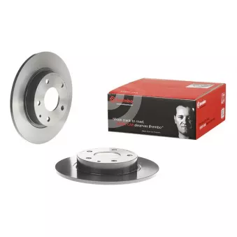 Jeu de 2 disques de frein arrière BREMBO 08.C653.11