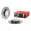 Jeu de 2 disques de frein arrière BREMBO 08.C656.11 - Visuel 1