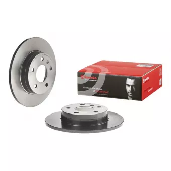 Jeu de 2 disques de frein arrière BREMBO 08.C656.11
