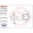 Jeu de 2 disques de frein arrière BREMBO 08.C659.11 - Visuel 2