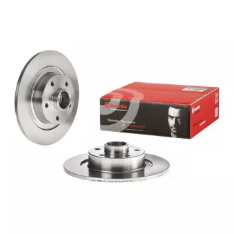 Jeu de 2 disques de frein arrière BREMBO