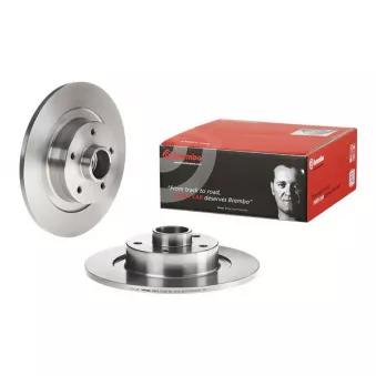 Jeu de 2 disques de frein arrière BREMBO