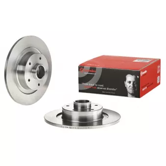 Jeu de 2 disques de frein arrière BREMBO 08.C742.37