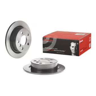 Jeu de 2 disques de frein arrière BREMBO 08.C745.11