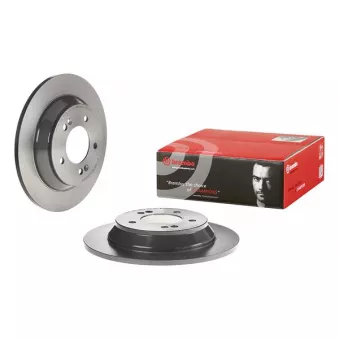 Jeu de 2 disques de frein arrière BREMBO 08.C823.11