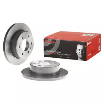 Jeu de 2 disques de frein arrière BREMBO 08.D045.11