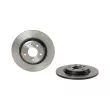 Jeu de 2 disques de frein arrière BREMBO 08.D060.11 - Visuel 2