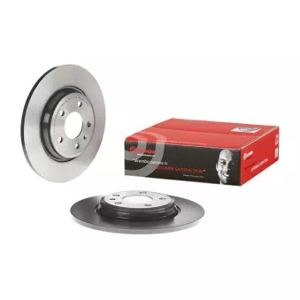 Jeu de 2 disques de frein arrière BREMBO 08.D060.11
